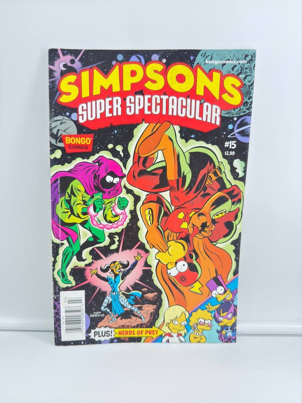 Bongo Comics Presents Simpsons Super Spectacular #15 (Bongo Comics June 2012)